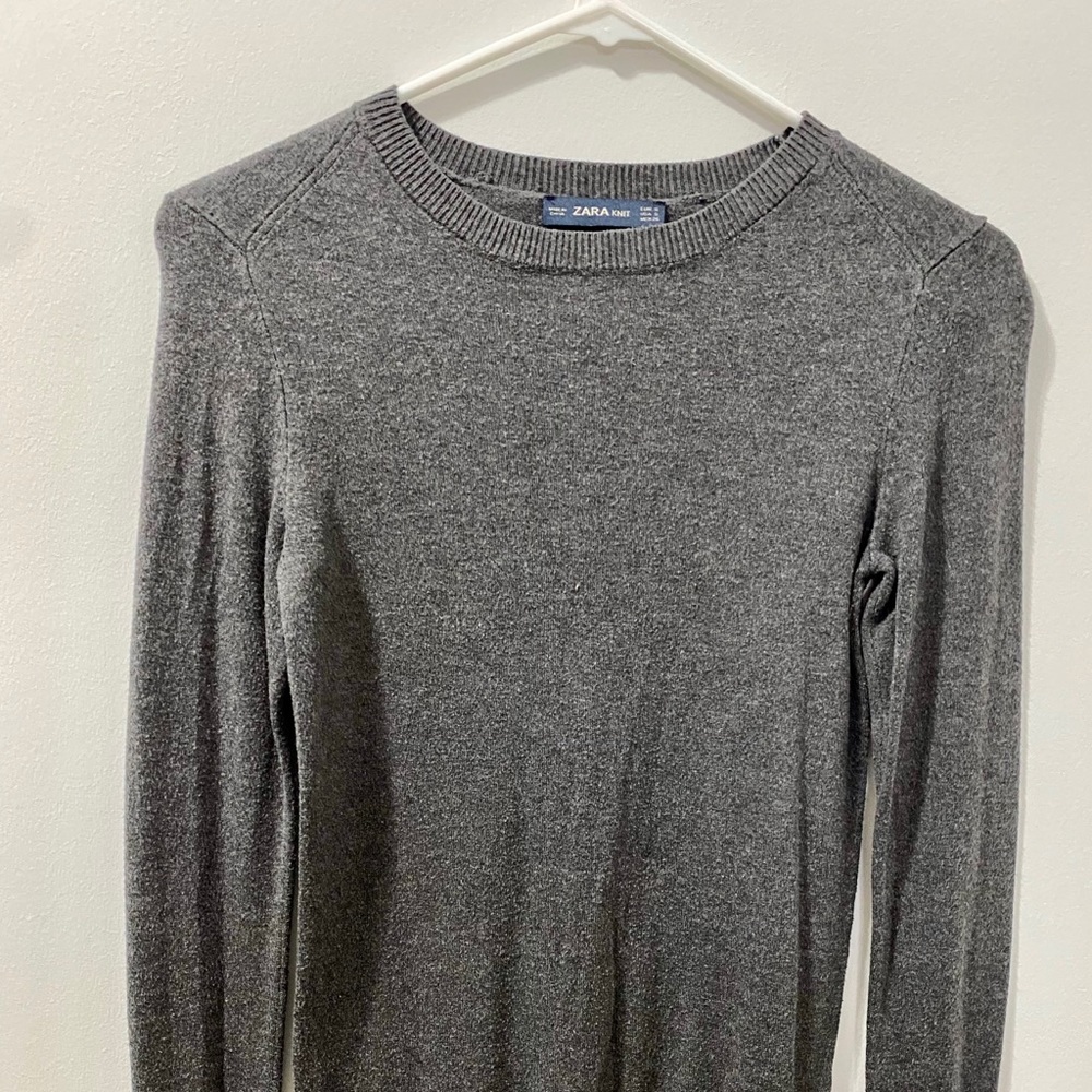 Zara grey sweater